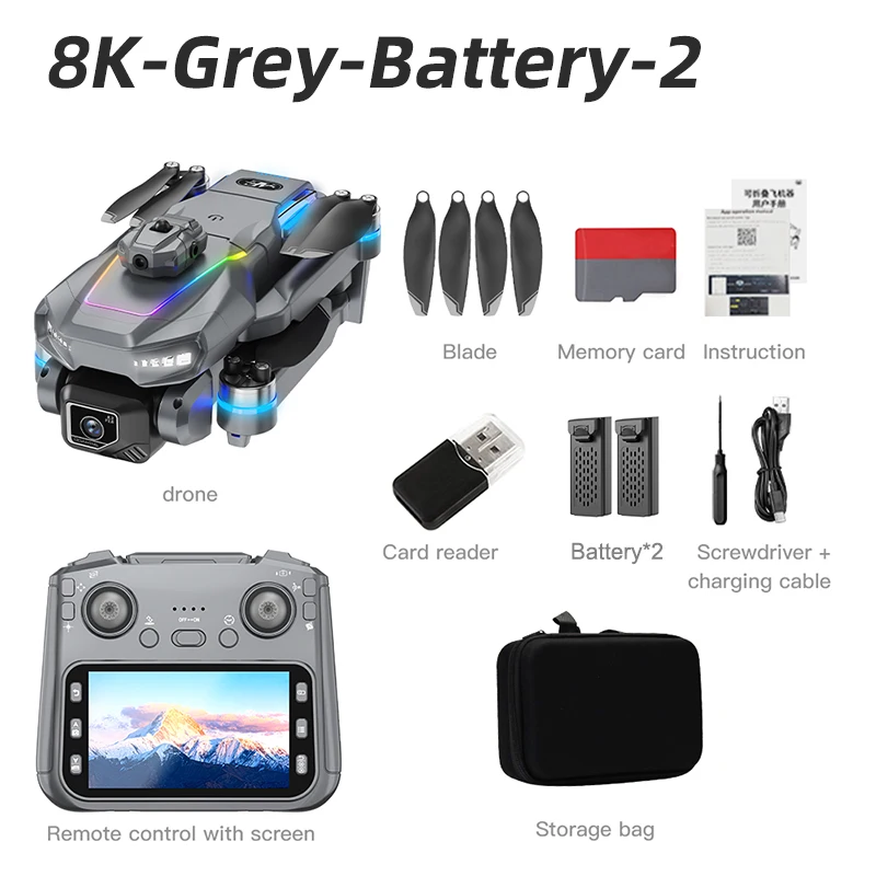 Batteria Grigia-8K-2