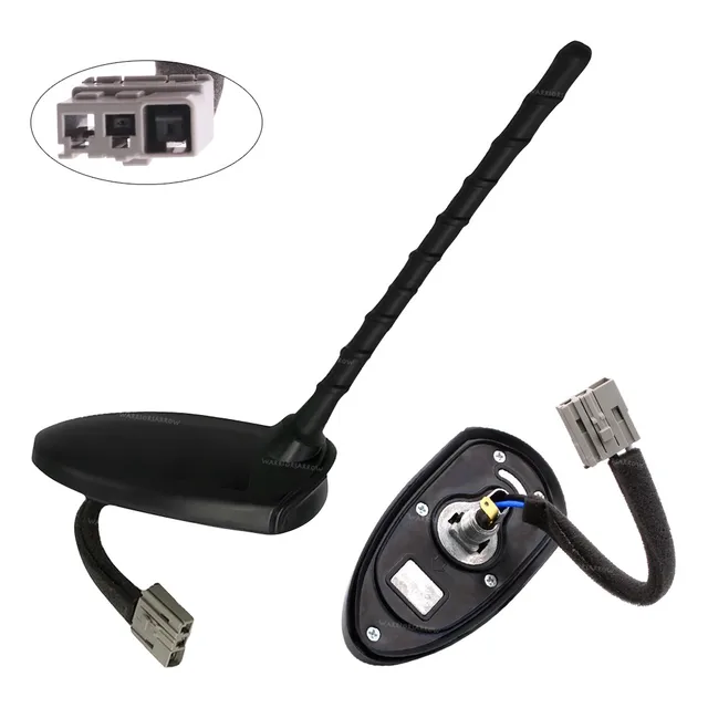 15-Inch Short Black Antenna Mast For Ford Mustang 1979-2009 – AM/FM Replacement