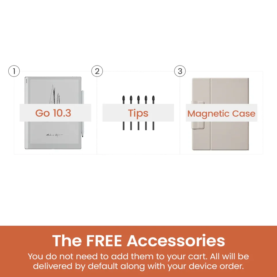 BOOX タブレット Go 10.3 バンドル電子ペーパー E インク