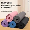 1PC Thick Yoga Mat Anti-skid Sports Fitness Mat 3MM EVA Comfort Foam Yoga Mat For Exercise Yoga And Pilates Gymnastics Mat 3