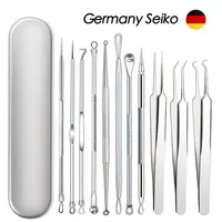 Acne Blackhead Removal Needles Stainless Steel Black Spot Blemish Pimple Removal Needle Deep Cleansing Tool Face Skin Care Kit 1