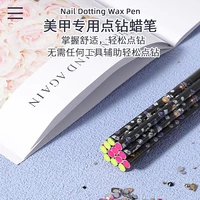 1/5/10pcs Rhinestone Pickers Wax Pencil Set - Easy to Use Crystal Pick Up Tools for Gem Dotting/Beads/Rhinestone Nail Art Tools 2
