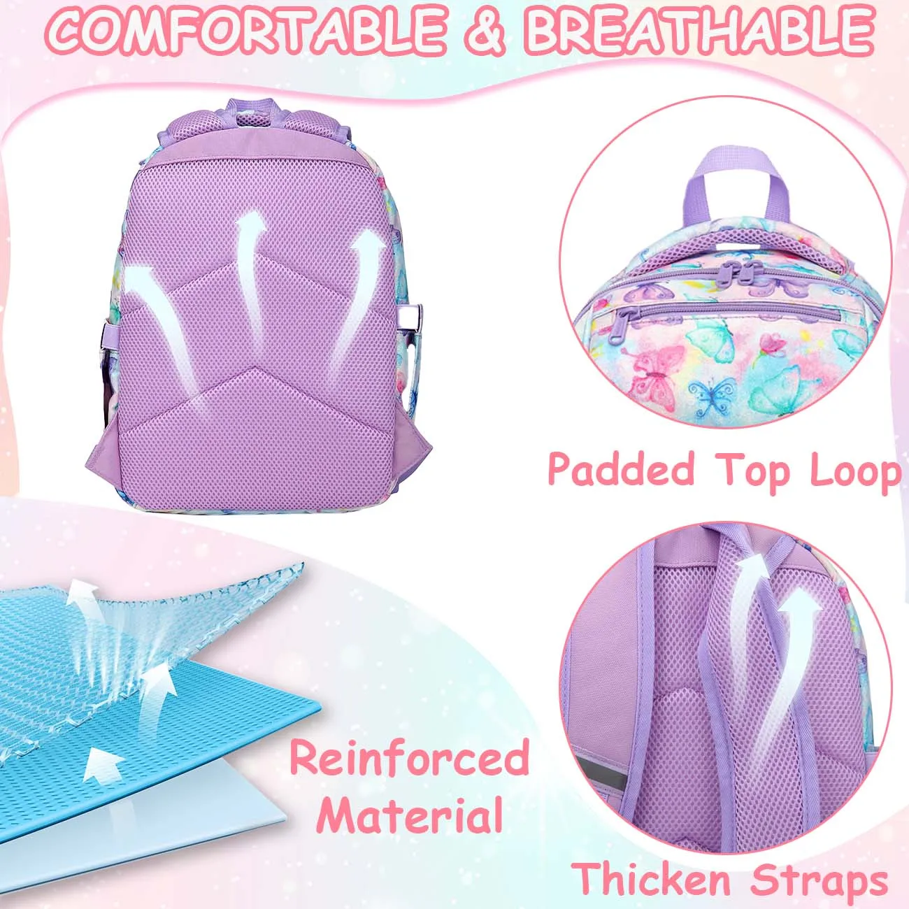 Backpack for Toddler Boys, Kids Cute Dinosaur Preschool Children's Daycare Backpack Bookbag for School Trave 6