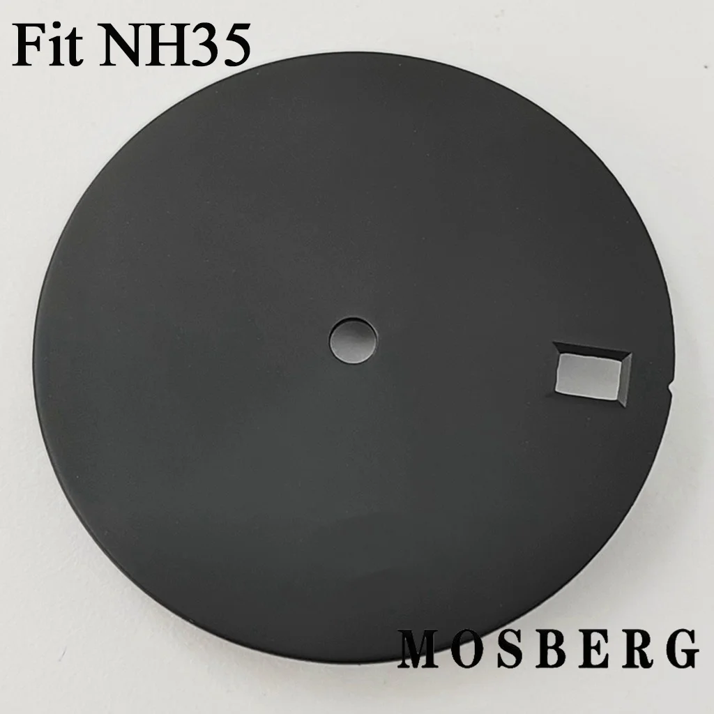 Premium 28.5mm Black & White Watch Dial
