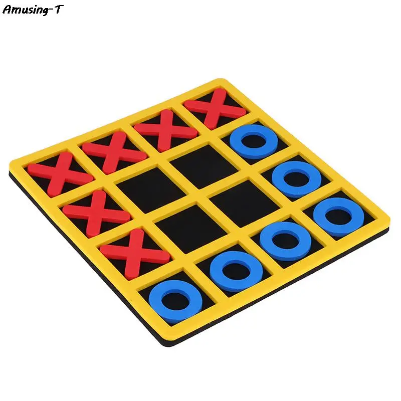 New Tic-Tac-Toe Toy Puzzle Game Strategy XO Chess Noughts And Crosses Kids Children Board Games Indoor Playing Entertainment images - 6