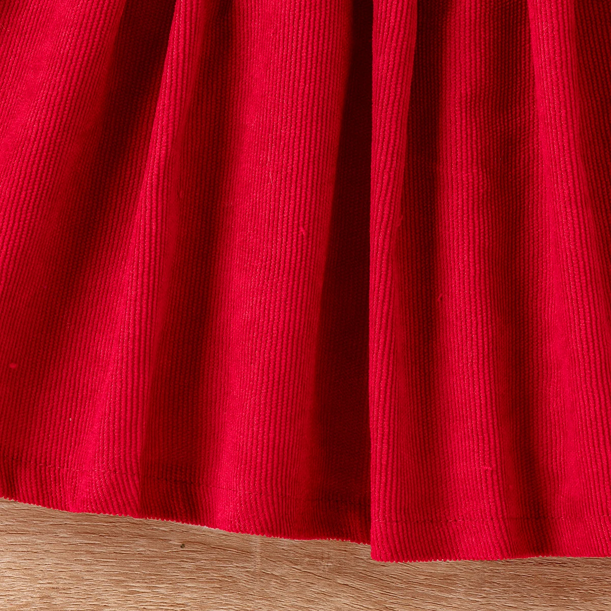 2 قطعة جديد الخريف والشتاء فتاة طفلة 4-7 سنة حلوة ومريحة فستان بأكمام طويلة + قبعة