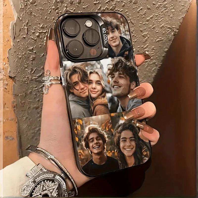 Personalization Custom Multi Photo IMD Phone Case For iPhone 16 15 14 13 12 11 Pro Xs Max X XR Mini 16e 7 8 Plus SE 2020 2022 6