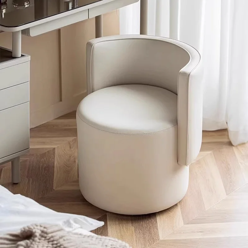 

European Girl Stool Adults Makeup Modern Bedroom Dressing Stool Portable Office Muebles Para El Hogar Furniture Living Room