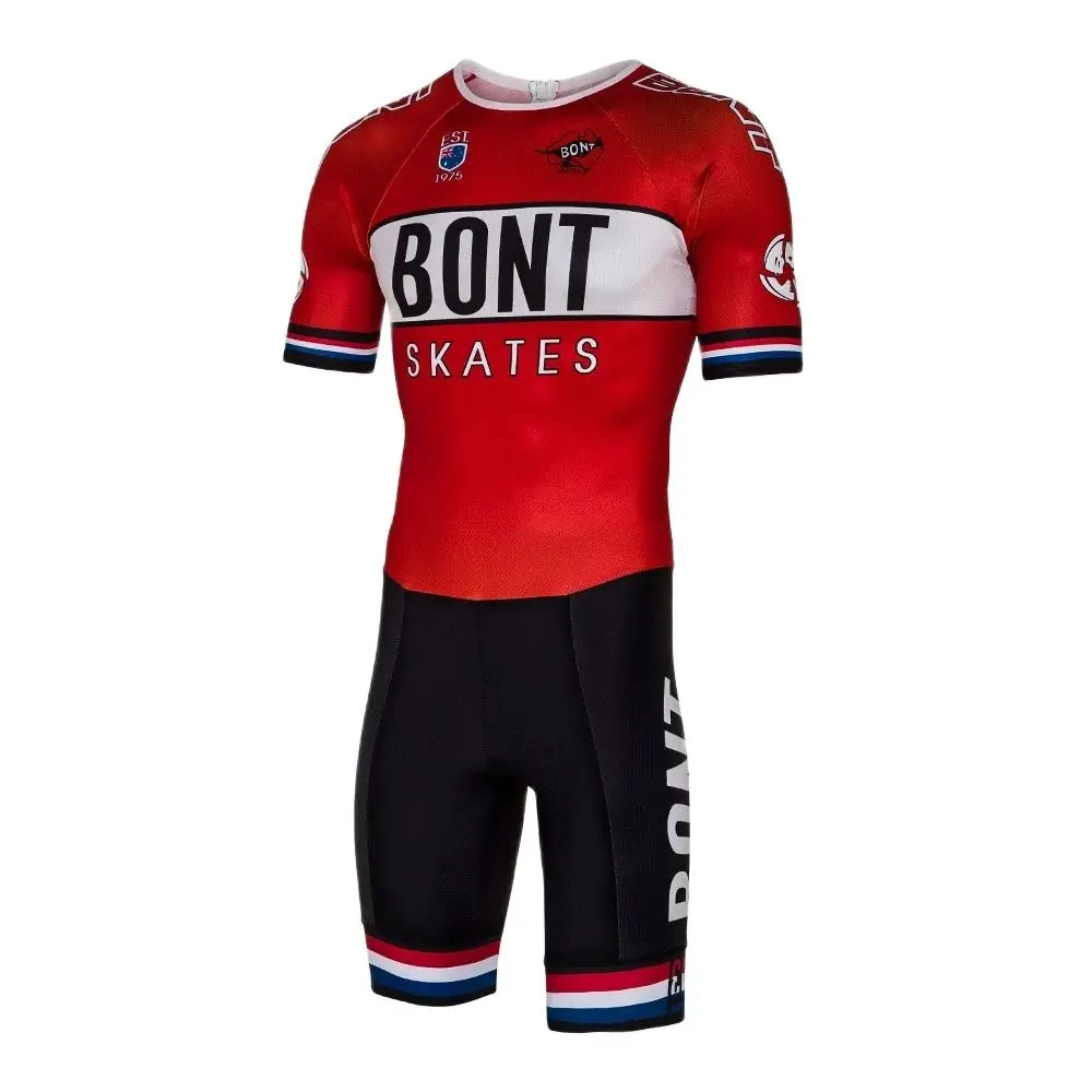 BONT-traje de carreras de patinaje de velocidad en línea para hombre, equipo profesional, Ropa de triatlón rápido, mono de Ciclismo