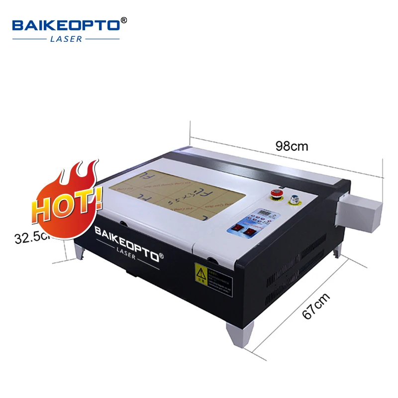 Desktop 4040 Co2 Laser Tube Engravers DIY Arts Crafts Engraving Cutting Machine Portable 6