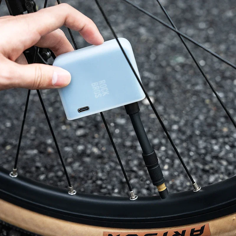 Pompa Portatile 150 Psi Ricaricabile ROCKBROS Pompa Elettrica Bici