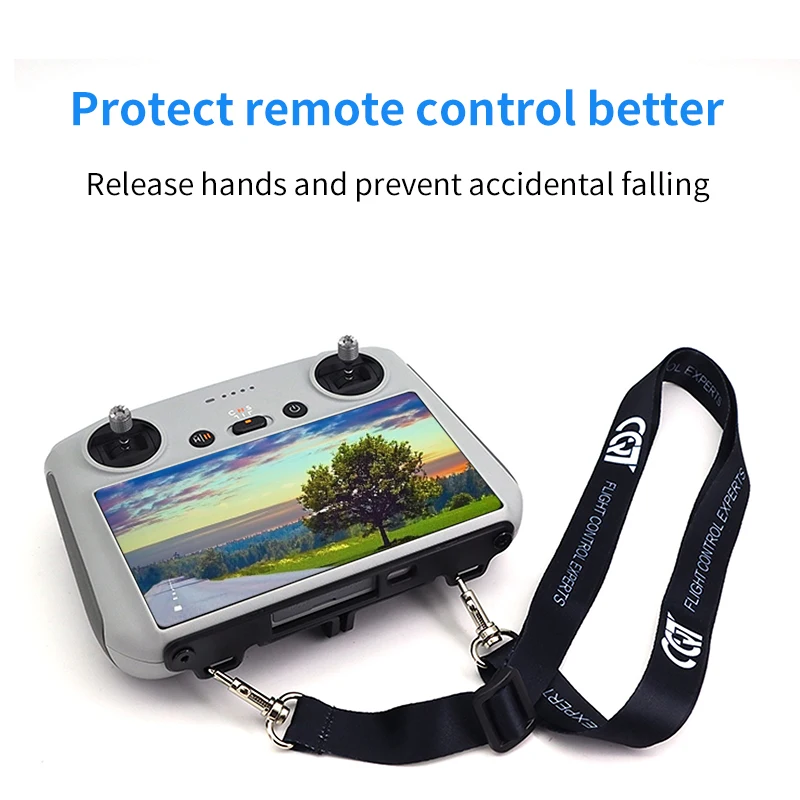 Lanière pour Dji Mini 3 Pro Rc avec écran Télécommande Neck Strap Buckle  Hanging Shoulder Sling Drone Accessoire
