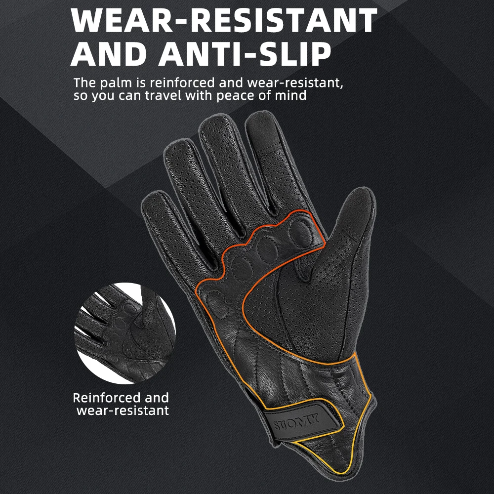 SUOMY ��Ƽ�� ���� ������� �尩 ���� ���� ������ Guantes ��ġ ��ũ�� Anti-slip Retro Motobiker �尩 Luvas
