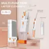 8 in 1 Keyboard Cleaning Brush Kit Phone Stand Earphone Cleaning Pen for Airpod 1 2 3 Cleaning Tool for Computer/MacBook/iPad 1