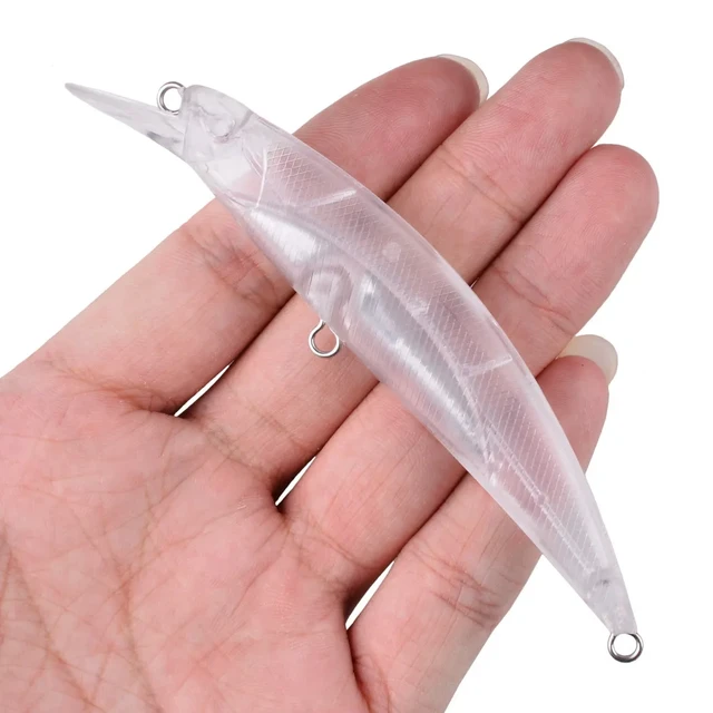 20pcs 10.5cm 13g Jointed Blank Nude Baits Crankbait Sinking Minnow