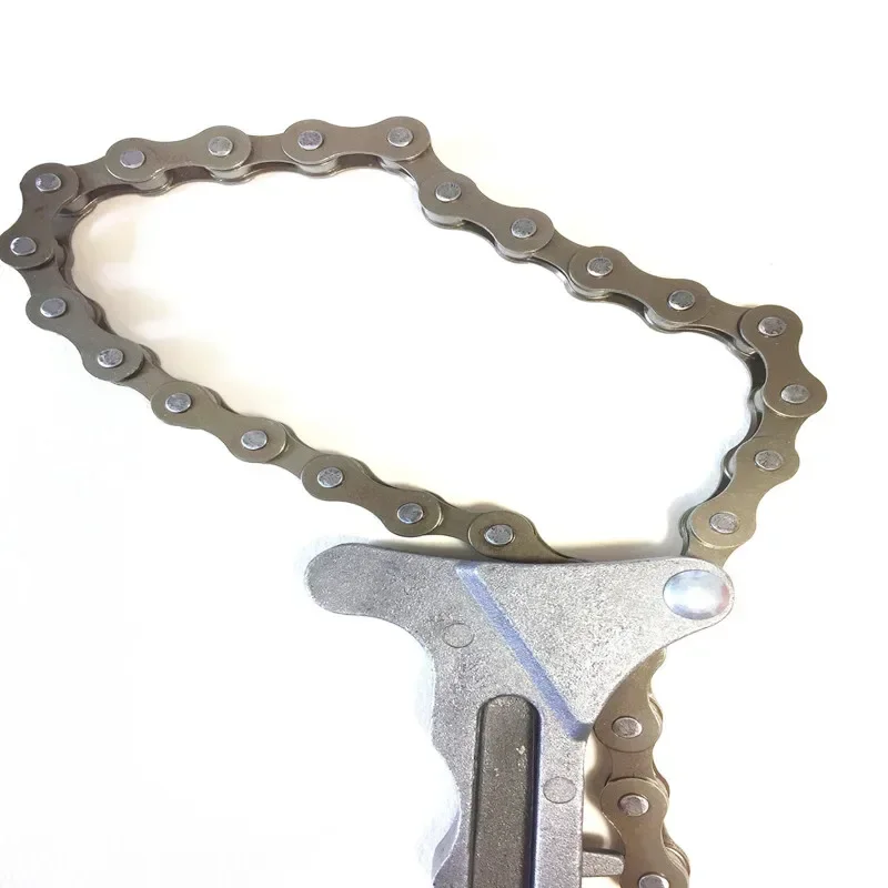Adjustable Car Engine Oil Filter Chain Grip Key Wrench Remover Tools Car Repair Tools oil filter wrench