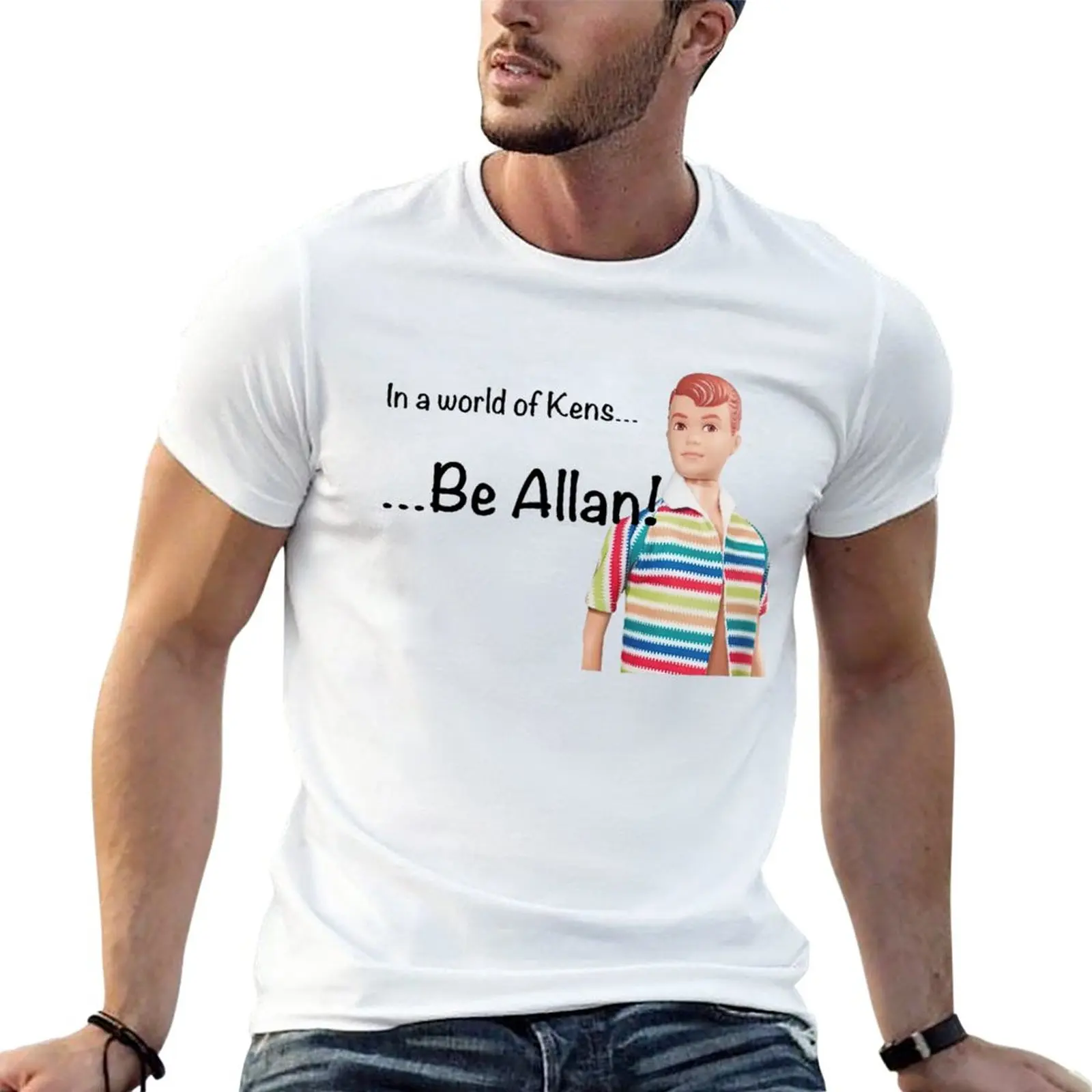 

New Allan Doll T-Shirt Blouse Aesthetic clothing plus size tops oversized t shirts for men