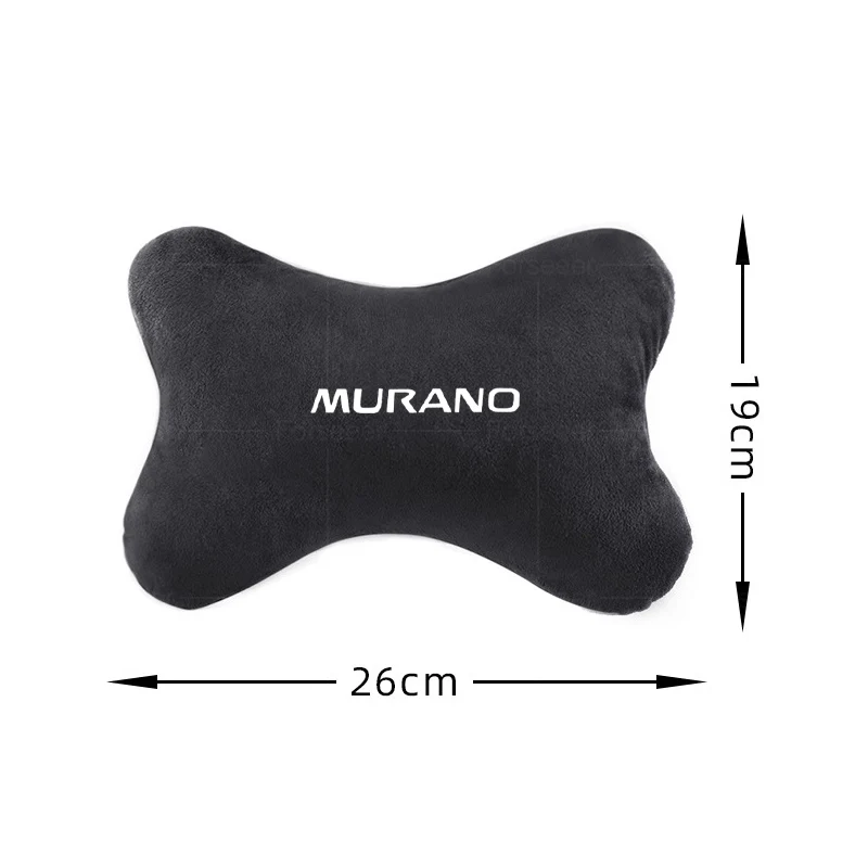 2Pcs Interior Accessory Car Seat Headrest Neck Pillow for Nissan Murano Z50 Z51 Z52 MK1 MK2 MK3 2008-Accessories