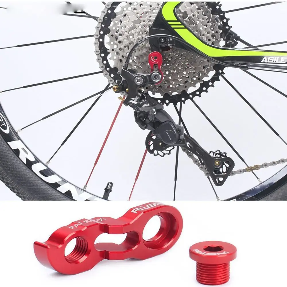 

Bike Adapter Rear Derailleur Convertor Bicycle Rear Extender Tail Hook Extender Extension Hanger Bicycle Rear Derailleur Hanger