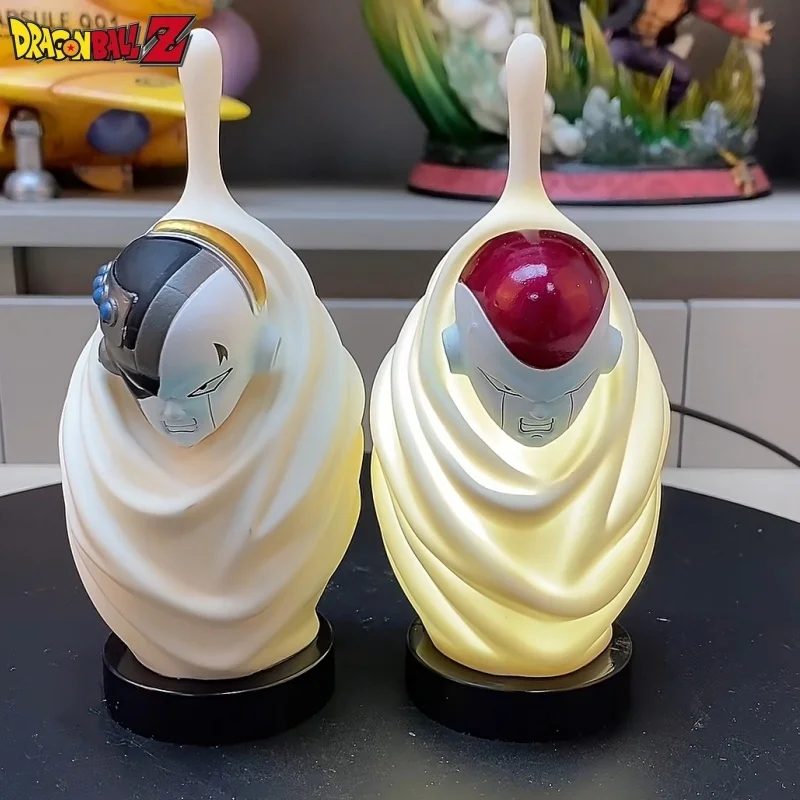 New Dragon Ball 15Cm Figure Frieza Anime Figure Freezer Capulo Gk Statue Figurine Con Usb Night Light Lamp Model Pvc Gift Toy