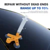 Windshield Repair Kit with Pressure Syringes Quick Fix Car Cracked Glass Windscreen Resin Sealer Auto Window Screen Polishing 3