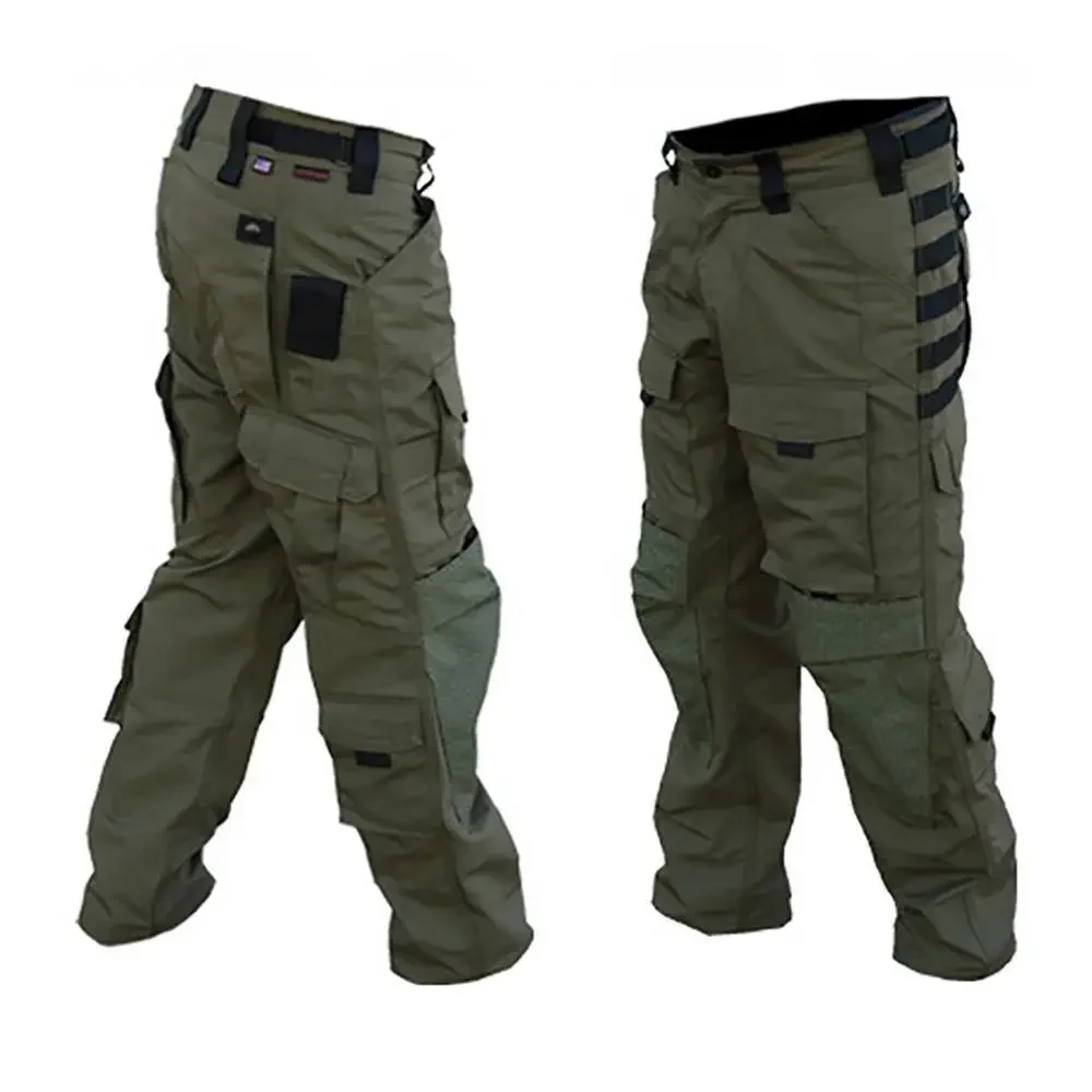 Outdoor Tactical Pants Frog Design Waterproof Hiking Mountain Climbing Military Uniform