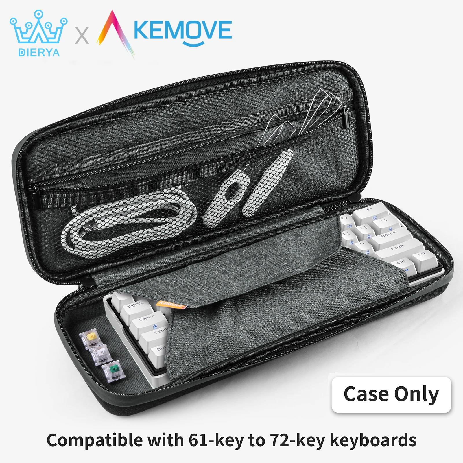 KEMOVEHardEVAkeyboardcarryingcasebagDustProofMechanicalGame