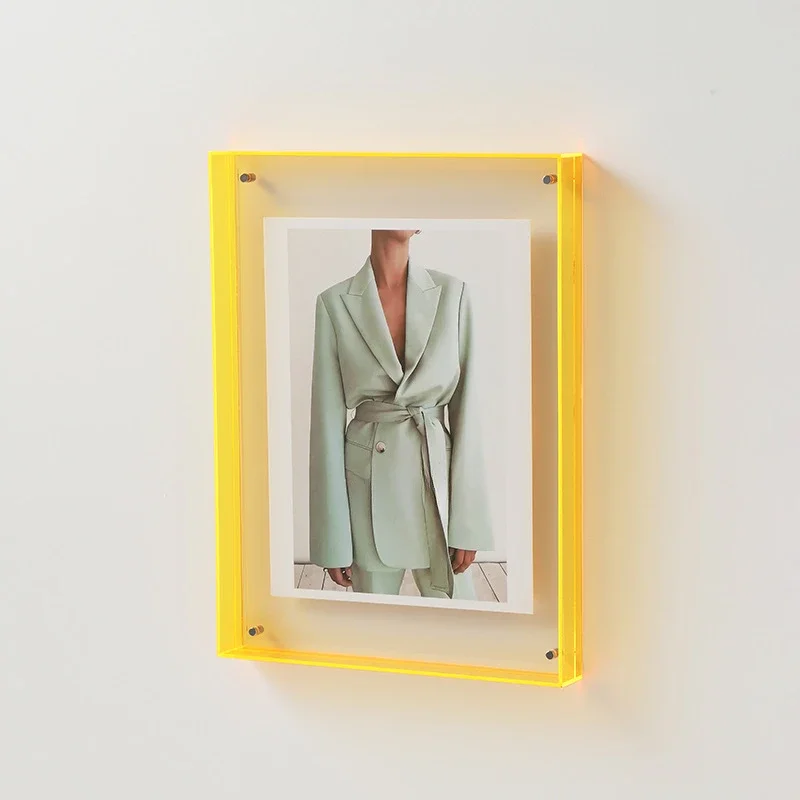 Acrylic Transparent Photo Frame for Wall Posters and Pictures