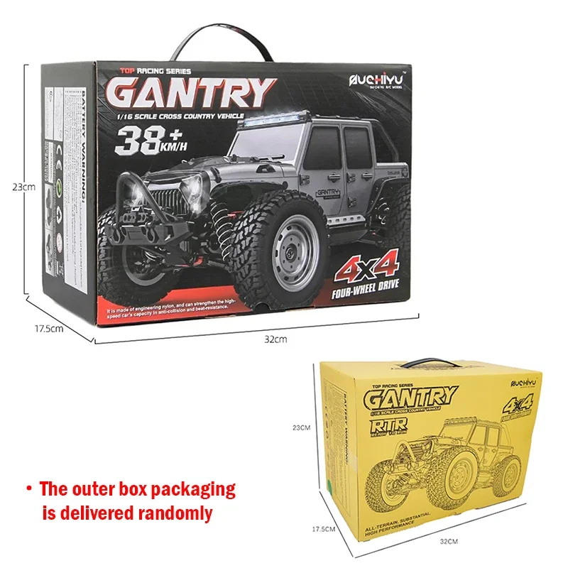 16103 50km/h 1/16 Fast Rc Cars Off Road 4WD with LED Headlights,2.4G Waterproof Remote Control Monster Truck for Adults and Kids 6