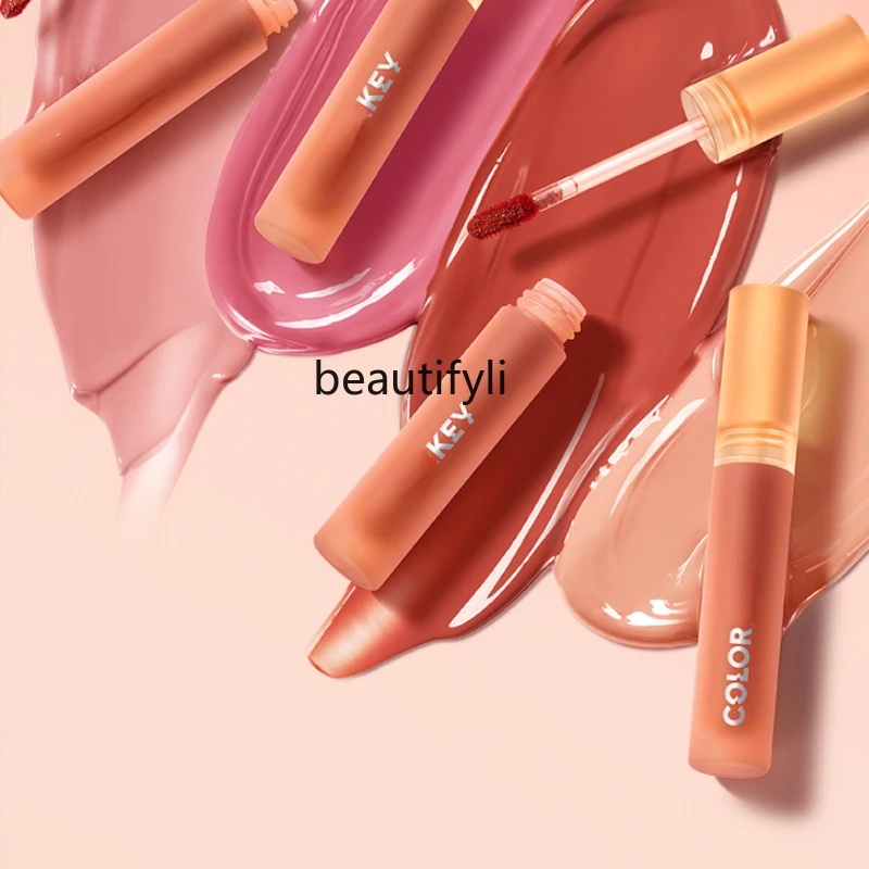 

LBX Tea Jelly Water Lip Gloss Water Light Lip Lacquer Ice Shake Peach R802