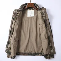 CamSolomon-Veste zippée pour homme, manteau vert, coupe-vent décontracté, vêtements vintage, printemps et automne 3