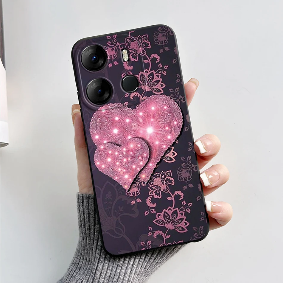 Luxury Marble Soft Silicone Phone Case - Tecno Pop 7 Series