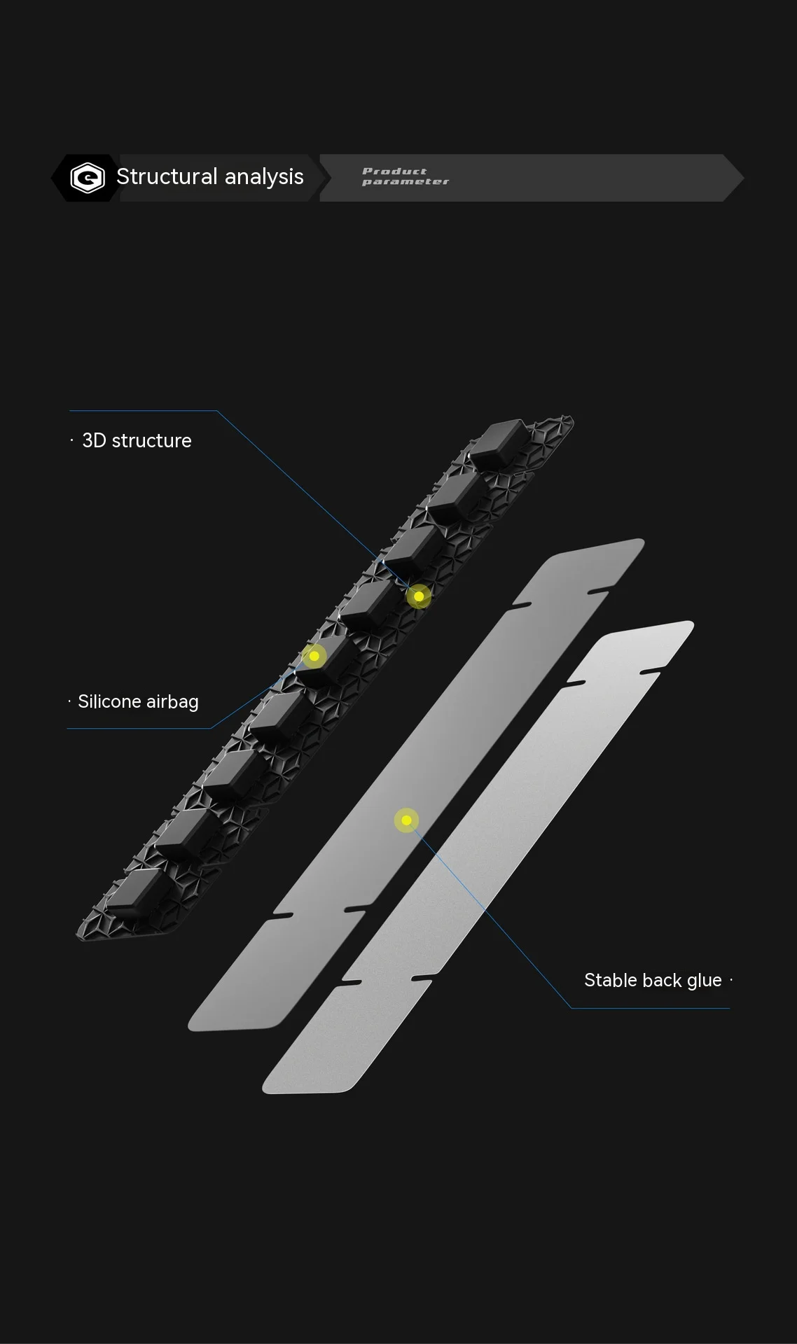 Description Picture 4 of item1PC Bicycle silicone chain protection sticker lower pipe protection chain sticker anti scratch sticker for mountain road vehicle