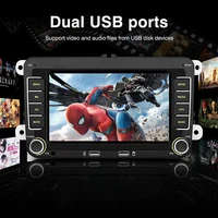 7 Inch Car Stereo For VW Touchcreen BT AM/FM Radio Receiver with Android Auto Carplay USB Charge Support Hands-Free Calling - Image 4