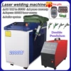 2000W Raycus 4 IN 1 Laser welding Fiber Laser Welder Cleaning Cutting Weld Beam Clean Machine S&A water chiller 1