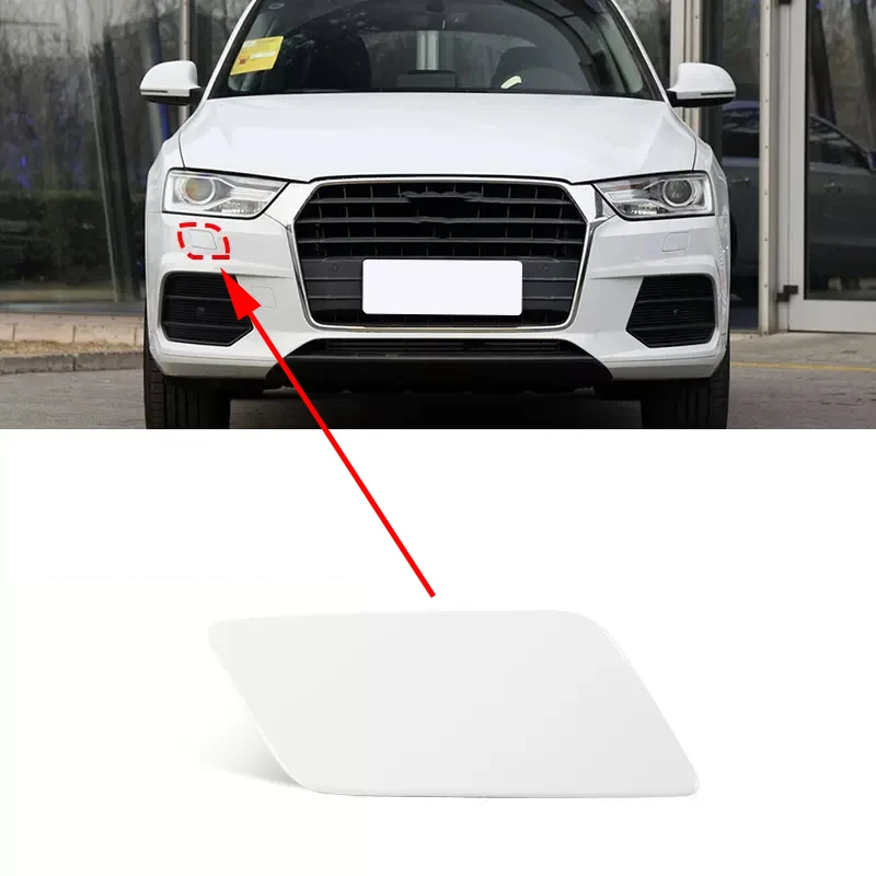 Copertura Ugello Lavafari Sinistro Per Audi A6 2005-2008 – Plastica Nera, Sostituto 4F0955275 – Facile Da Montare