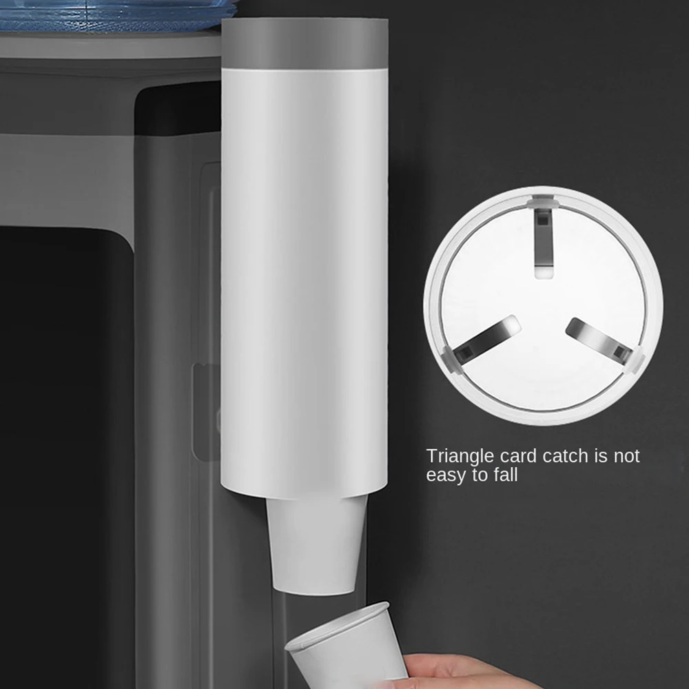 Can Be Placed 40-45 Cups Cup Holder Small Size Large Capacity Bathroom Hardware Cup Storage Container Excess Paper Cups.