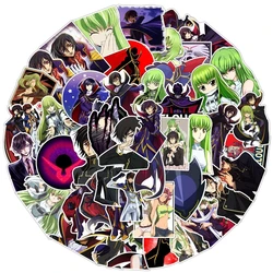 Anime Sticker Pack - CODE GEASS Lelouch of the Rebellion: C.C. Character Decorative Set (1 pack)