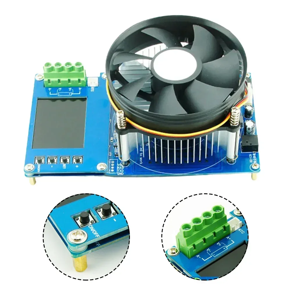 1Pc Electronic Load Power Tester 20A DTL150 4-Wire Battery Capacity Tester 150W Electronic Components For Electrician Supplies
