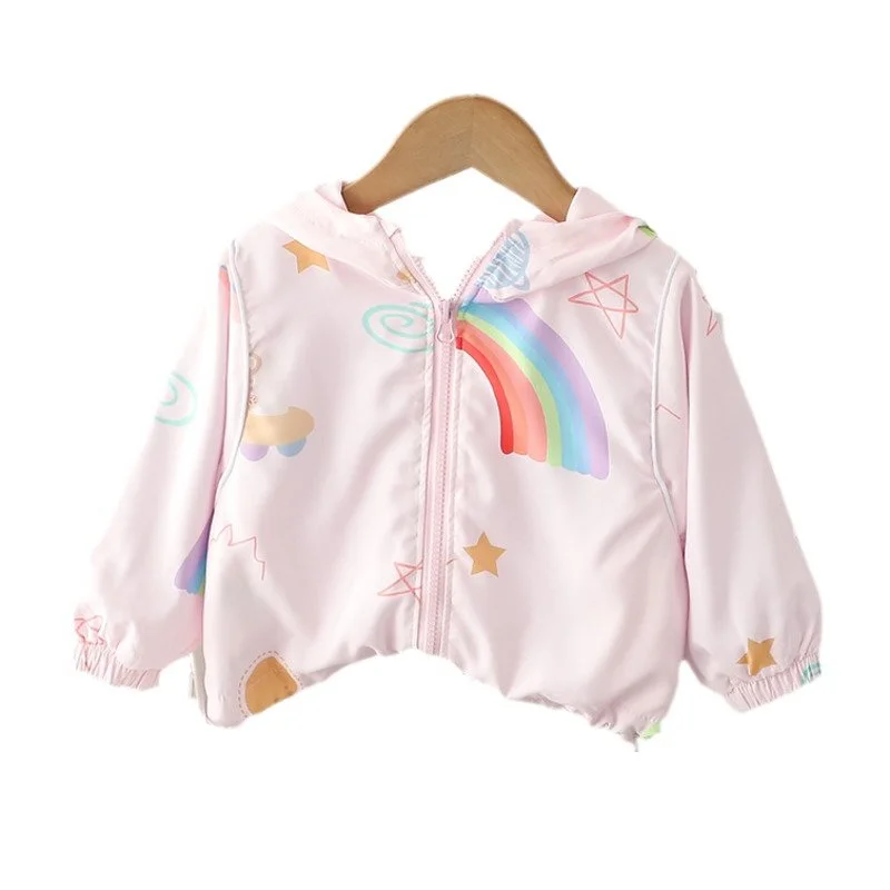 

New Spring Autumn Fashion Baby Girls Clothes Children Hooded Jacket Toddler Casual Costume Kids Boys Clothing Infant Sportswear