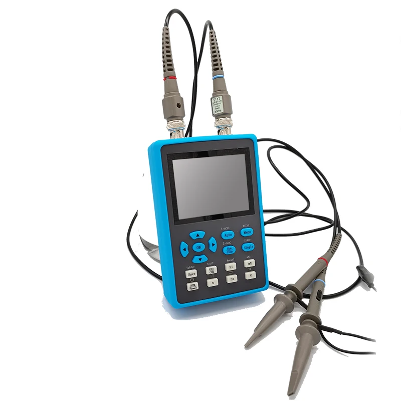 ZEEWEII DSO2512G 2.8 Inch Handheld Digital Oscilloscope 120M Bandwidth Dual Channel Oscilloscope Signal generator XYmode 5