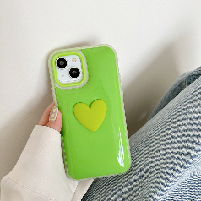 iPhone 13 Pro Max Case Love Decompress 3-in-1 Jelly Phone Case For iPhone 12 11 Pro Max X XR XSMax Shockproof Soft TPU Cover