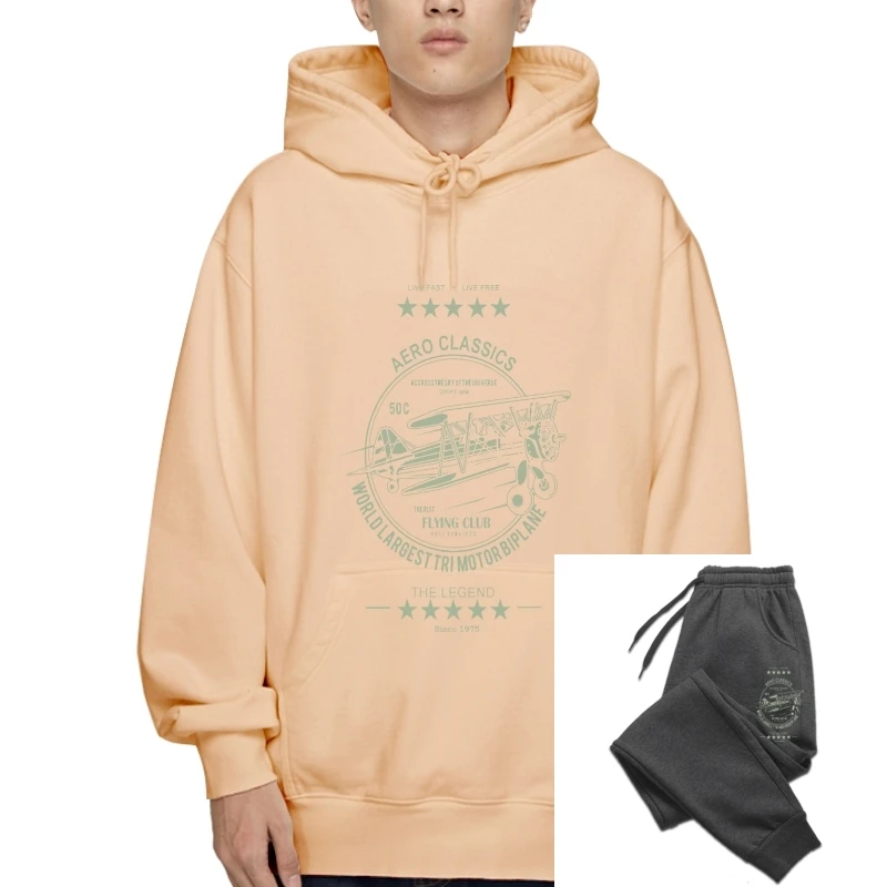 

New 2019 Summer Style SweaSweatOuterwear Hoodie Print SweaSweatOuterwear Hoodie For Male Flying club Outerwear Aero Club Rc Flug