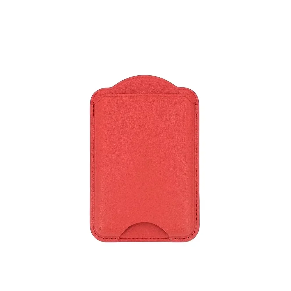 Magsafe Magnetic Leather Wallet Card Holder Case - Universal Smartphone Accessory