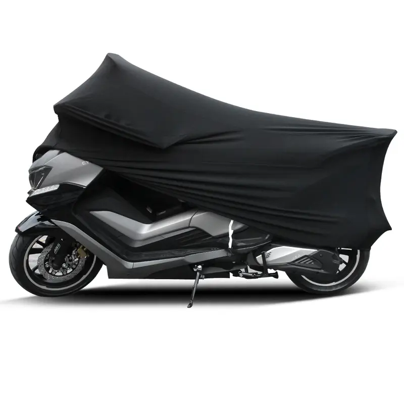 Universal Motorcycle Covers UV Protector Cover Indoor Outdoor 2 Colors Bike Motor Scooter Dustproof Cover Elastic Fabric M-4XL - Image 2