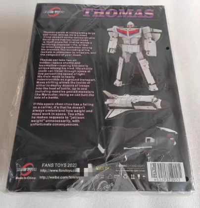 재고 있음 FansToys 변형 장난감 FT44T-JP 토마스 재도색 일본 버전 변형 장난감 액션 피규어 컬렉션 선물