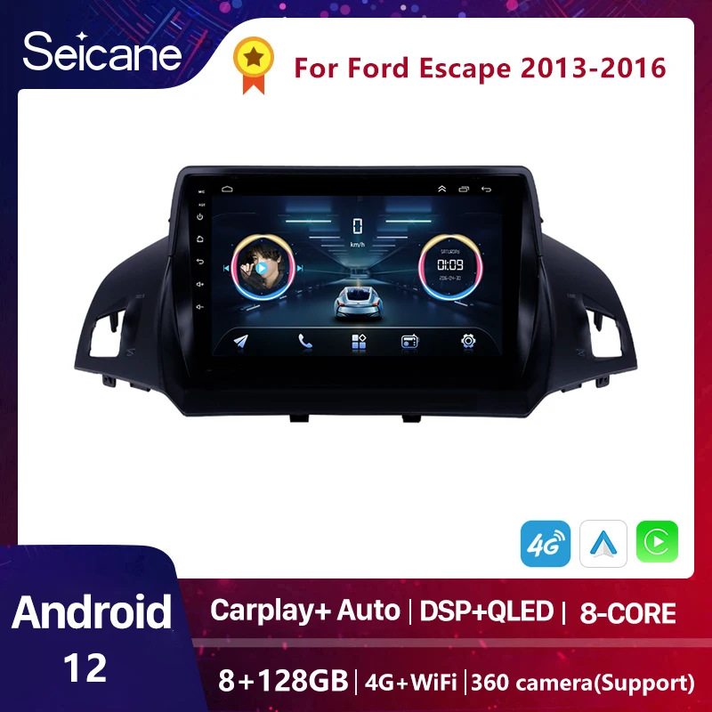 Android 13 Car Stereo Radio for Ford Escape 2013-2019 Ford Kuga 2012-2018  2+32GB