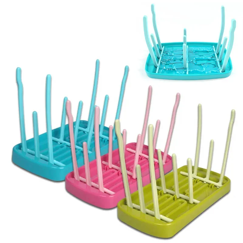 Baby Feeding Bottle Drain Rack Nipple Feeding Cup Holder Storage Drying Rack Bottle Cleaning Drying Machine for Baby Accessories