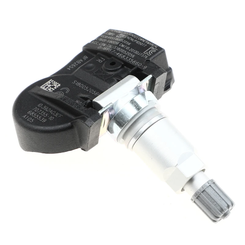 For BMW X1 X2 X5 X6 Tire Pressure Monitor Sensor 4PCS Sensor 36106855539 707355-10 70735510 36106856209 36106881890 433MHZ