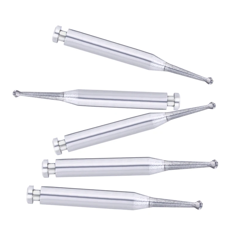 AZDENT Dental Labor Hartmetall Bohrer 5 Pcs Niedriger Geschwindigkeit Runde RA Stahl Bur Bohrer Klinik Handstücke Zahnmedizin Zubehör Werkzeuge – Detail 18